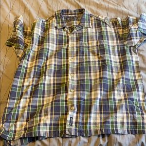 Vintage Abercrombie men's large casual button down